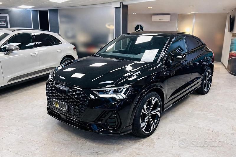 Usata Audi Q3 Sportback S-Line 200 CV (147 kW) 2020 Nero SUV