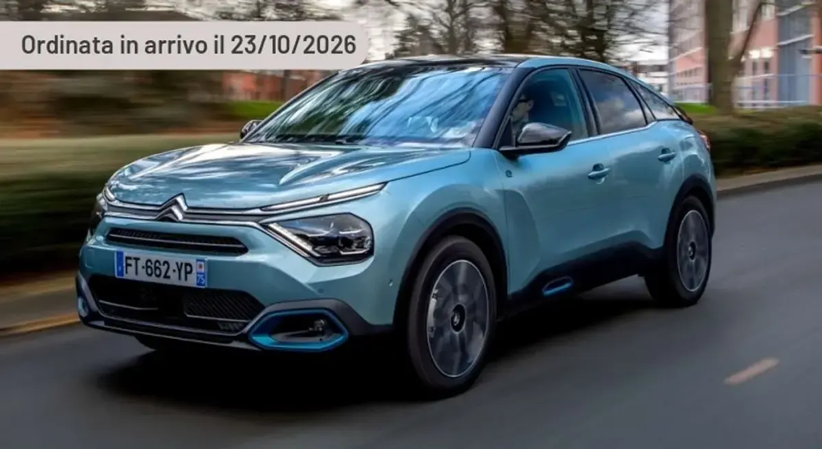 Nuova Citroën C4 Business Class 145 CV (106 kW) 2025 Argento Berlina