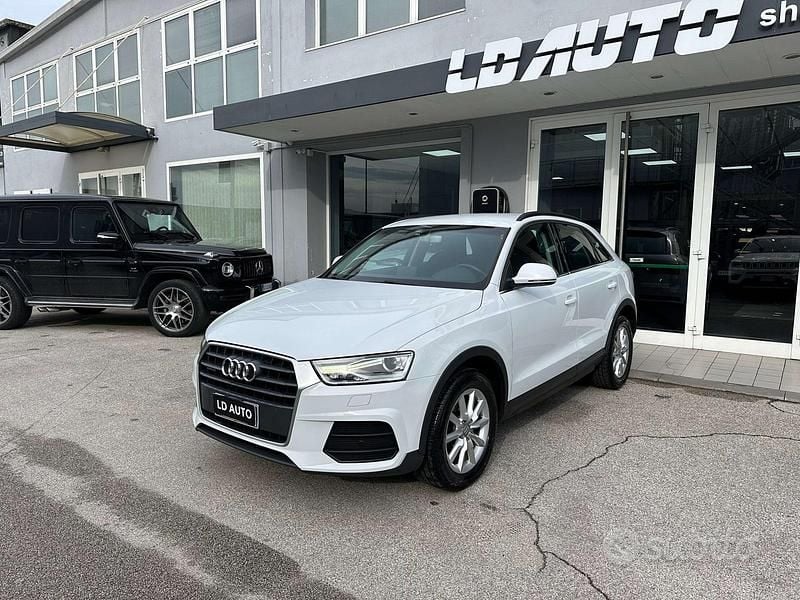 Usata Audi Q3 Design 150 CV (110 kW) 2016 Bianco SUV