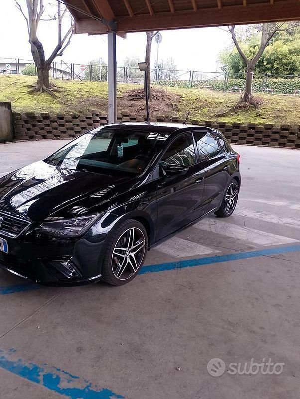 Usata Seat Ibiza 115 CV (84 kW) 2019 Nero Utilitaria