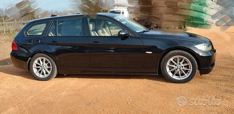 Usata BMW 320 2007 Nero Station wagon