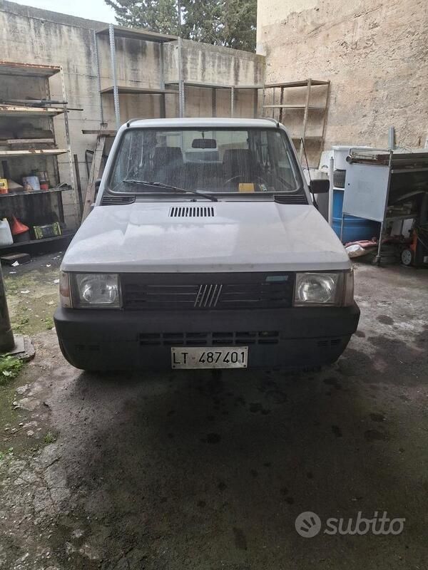 Usata Fiat Panda 34 CV (25 kW) 1991 Bianco Utilitaria