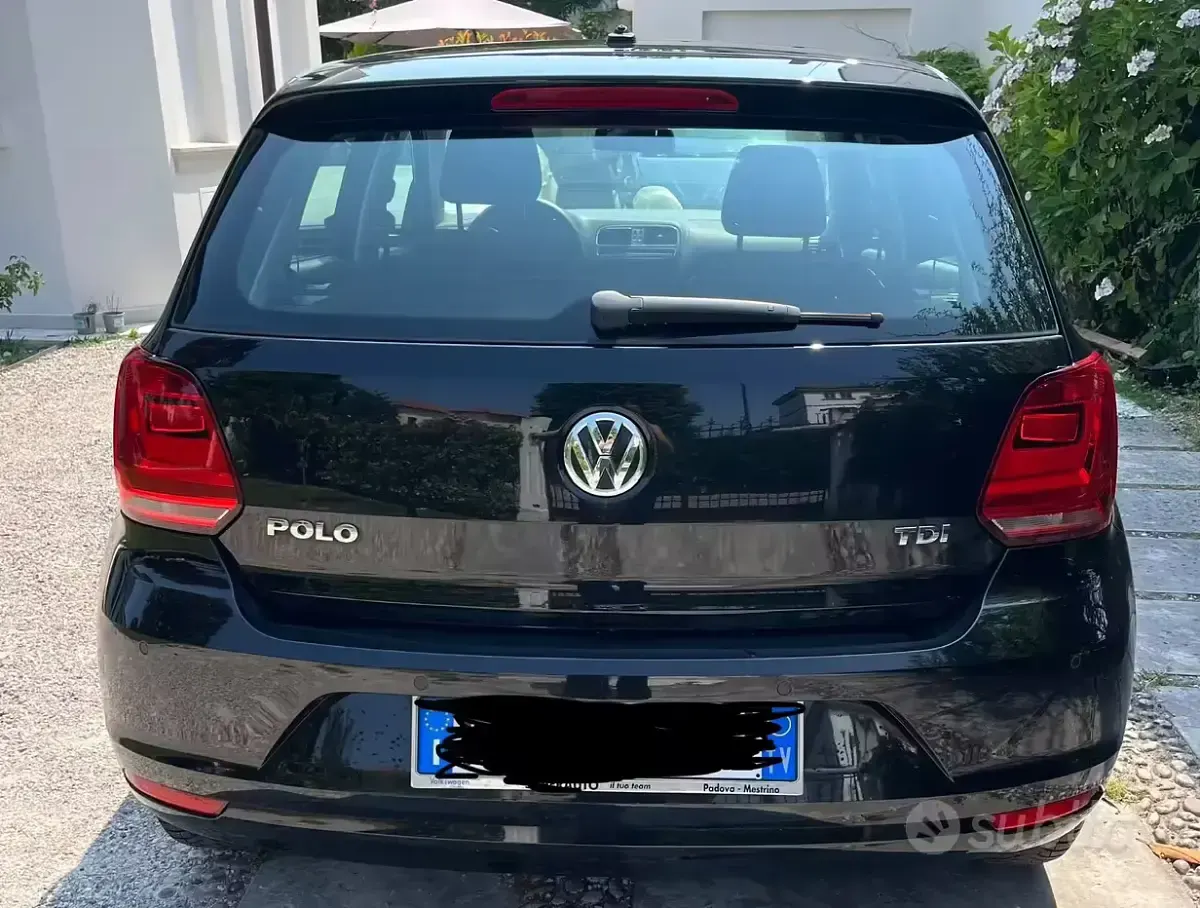 Usata VW Polo 85 CV (62 kW) 2016 Nero Utilitaria