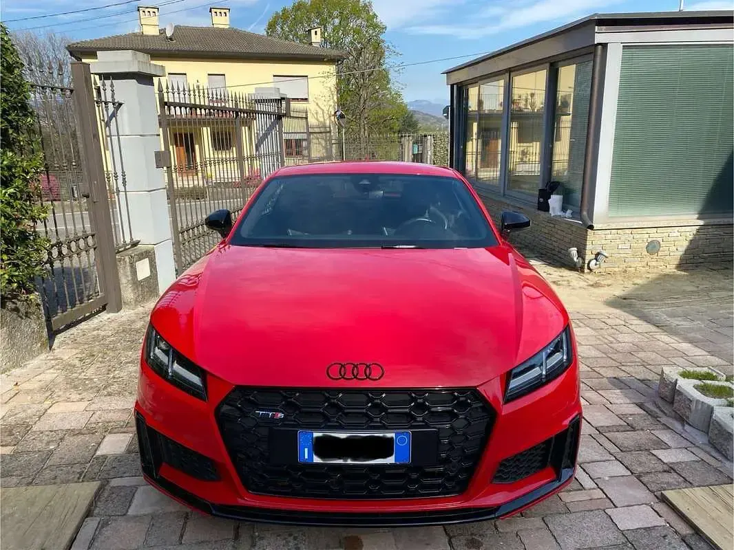 Usata Audi TTS Ambiente 306 CV (225 kW) 2020 Rosso Coupé