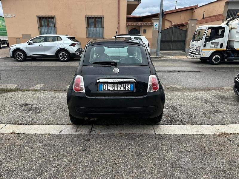 Usata Fiat 500 Lounge 69 CV (50 kW) 2007 Nero Berlina