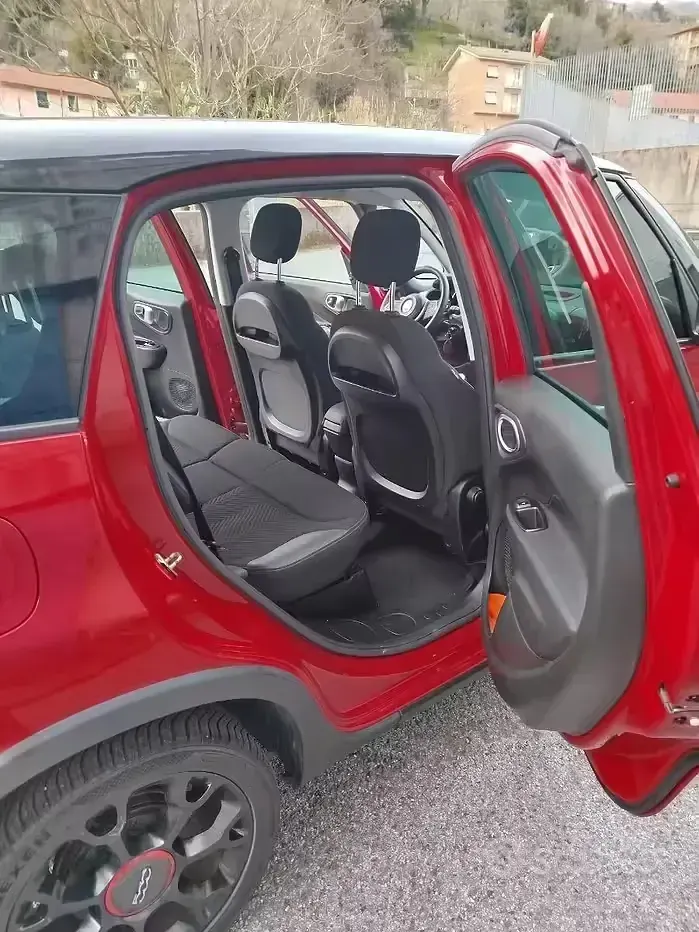 Usata Fiat 500L Cross 95 CV (69 kW) 2022 Rosso Monovolume
