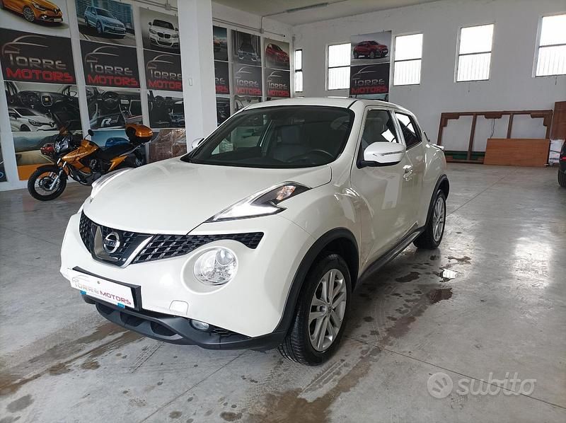 Usata Nissan Juke Tekna 110 CV (80 kW) 2017 Bianco SUV