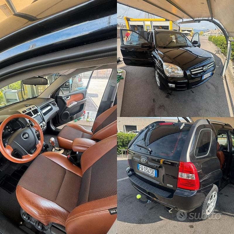 Usata Kia Sportage 175 CV (128 kW) 2004 Nero SUV
