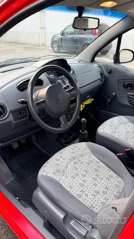 Usata Chevrolet Matiz 67 CV (49 kW) 2009 Rosso Utilitaria