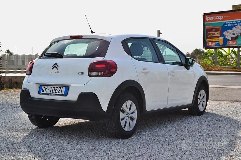 Usata Citroën C3 Feel 83 CV (61 kW) 2022 Bianco Berlina