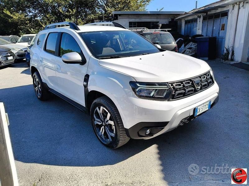 Bianco Usata 2022 Dacia Duster SUV | 18.500 € (Molto cara) - Immagine 1/4