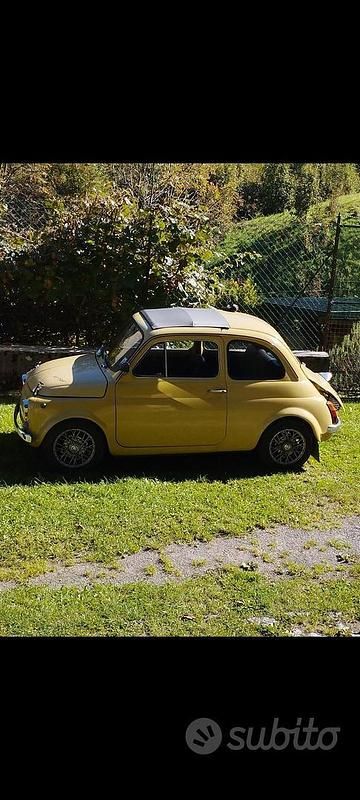 Usata Fiat 500 1970 Giallo Utilitaria