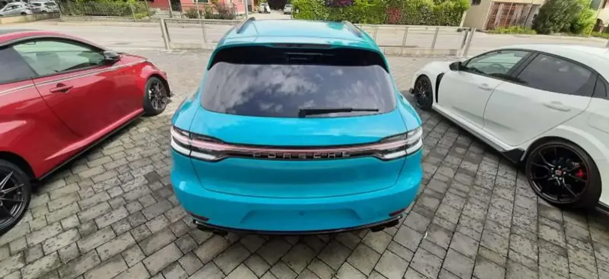 Usata Porsche Macan 245 CV (180 kW) 2021 Blu/azzurro SUV