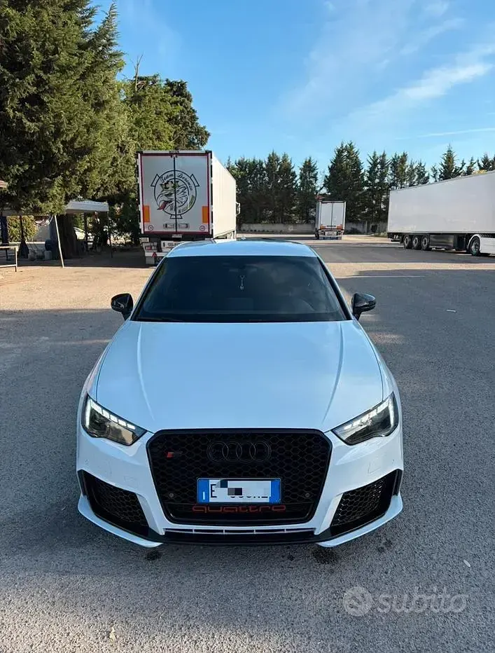 Usata Audi S3 2014 Bianco Berlina