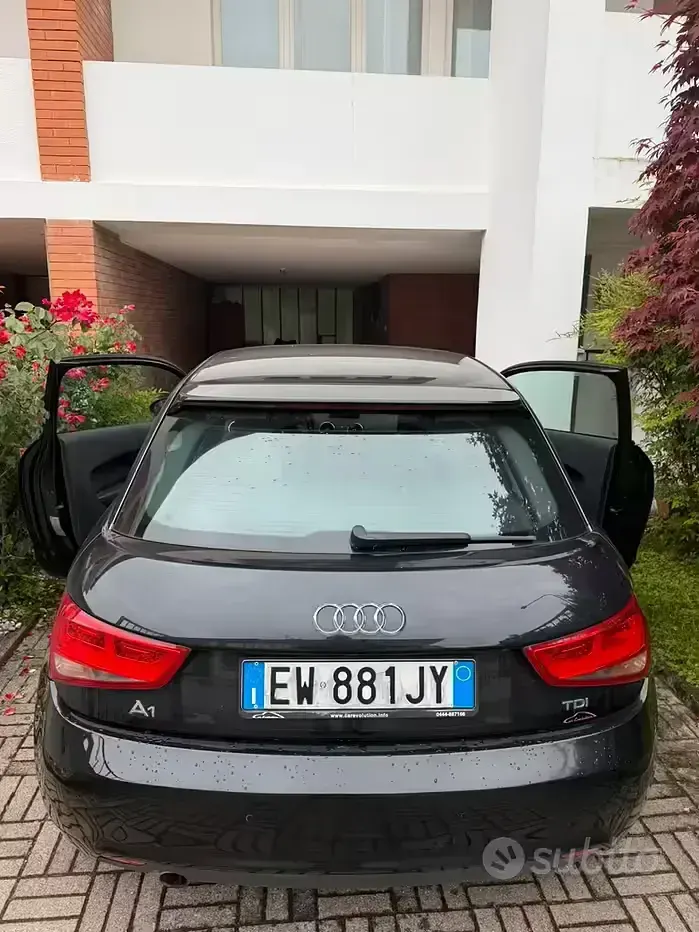 Usata Audi A1 Ambition 90 CV (66 kW) 2013 Nero Utilitaria