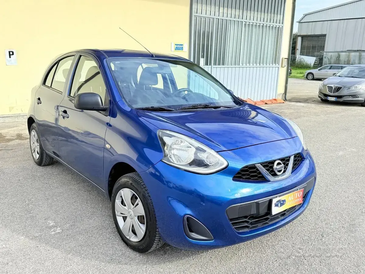Usata Nissan Micra Acenta 80 CV (58 kW) 2015 Blu Utilitaria