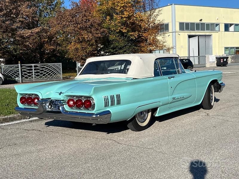 Usata Ford Thunderbird 299 CV (219 kW) 1960 Blu Cabrio