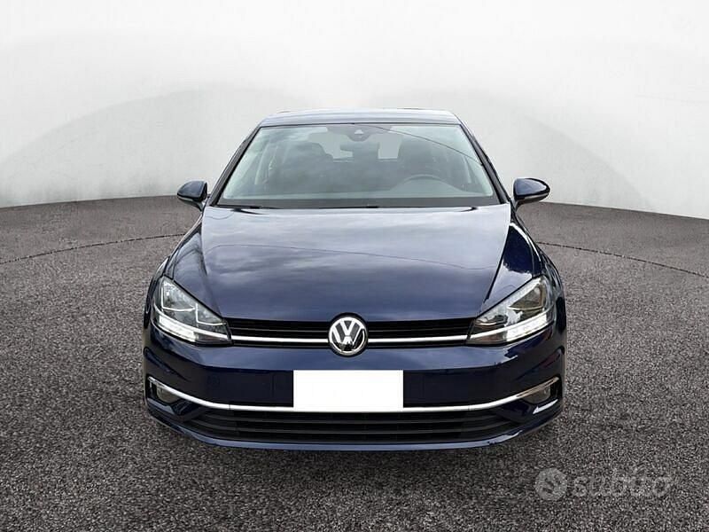 Usata VW Golf VII Business 115 CV (84 kW) 2018 Blu Berlina