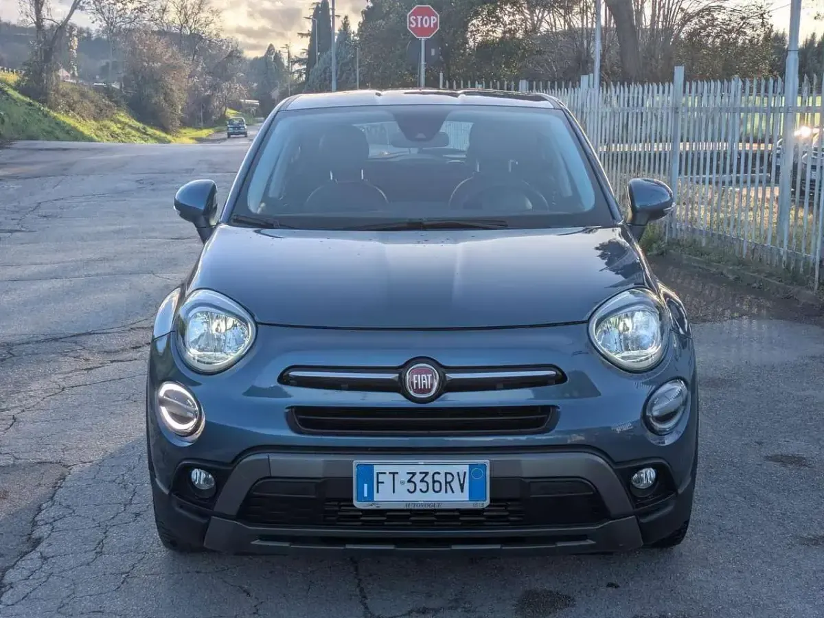 Usata Fiat 500 Cross 120 CV (88 kW) 2019 Blu/azzurro Station wagon
