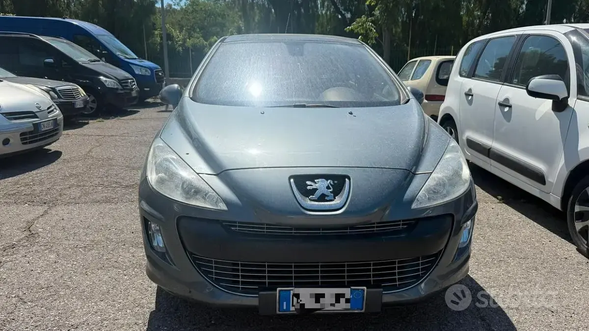 Usata Peugeot 308 Premium 109 CV (80 kW) 2008 Grigio Berlina