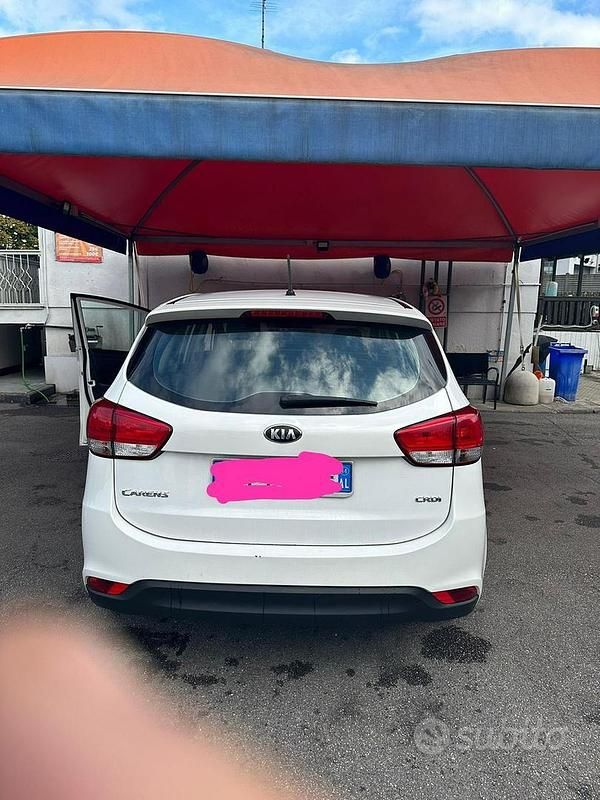 Usata Kia Carens 116 CV (85 kW) 2014 Bianco Monovolume