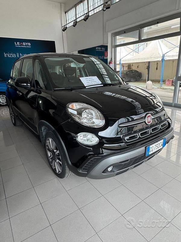 Usata Fiat 500L Cross 95 CV (69 kW) 2021 Nero Monovolume