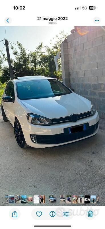 Bianco Usata 2011 VW Golf VI GTD Due volumi | 8500 € (Buon prezzo) - Immagine 1/4