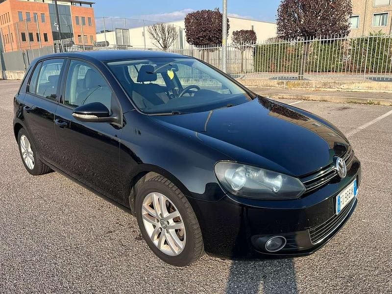 Usata VW Golf VI Highline 105 CV (77 kW) 2011 Nero Utilitaria