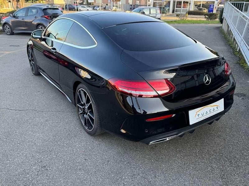 Usata Mercedes C200 Premium 184 CV (135 kW) 2019 Nero Coupé