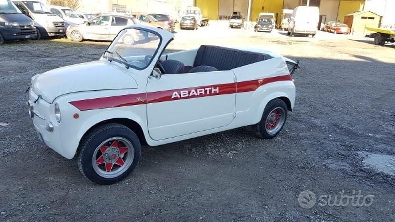 Usata Fiat 600 Abarth 1960 Bianco Utilitaria