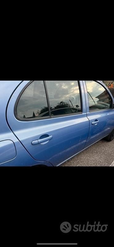 Usata Nissan Micra 2005 Blu Utilitaria
