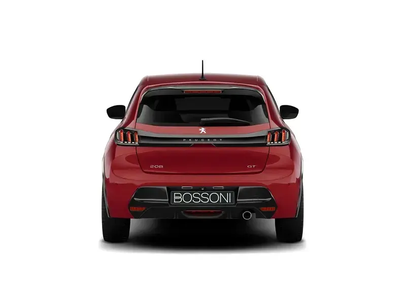 Usata Peugeot 208 GT 101 CV (74 kW) 2022 Rosso Utilitaria