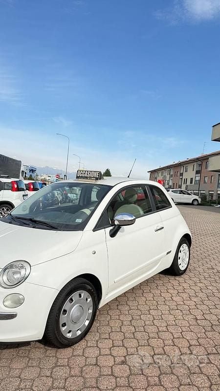 Usata Fiat 500 69 CV (50 kW) 2008 Bianco Berlina