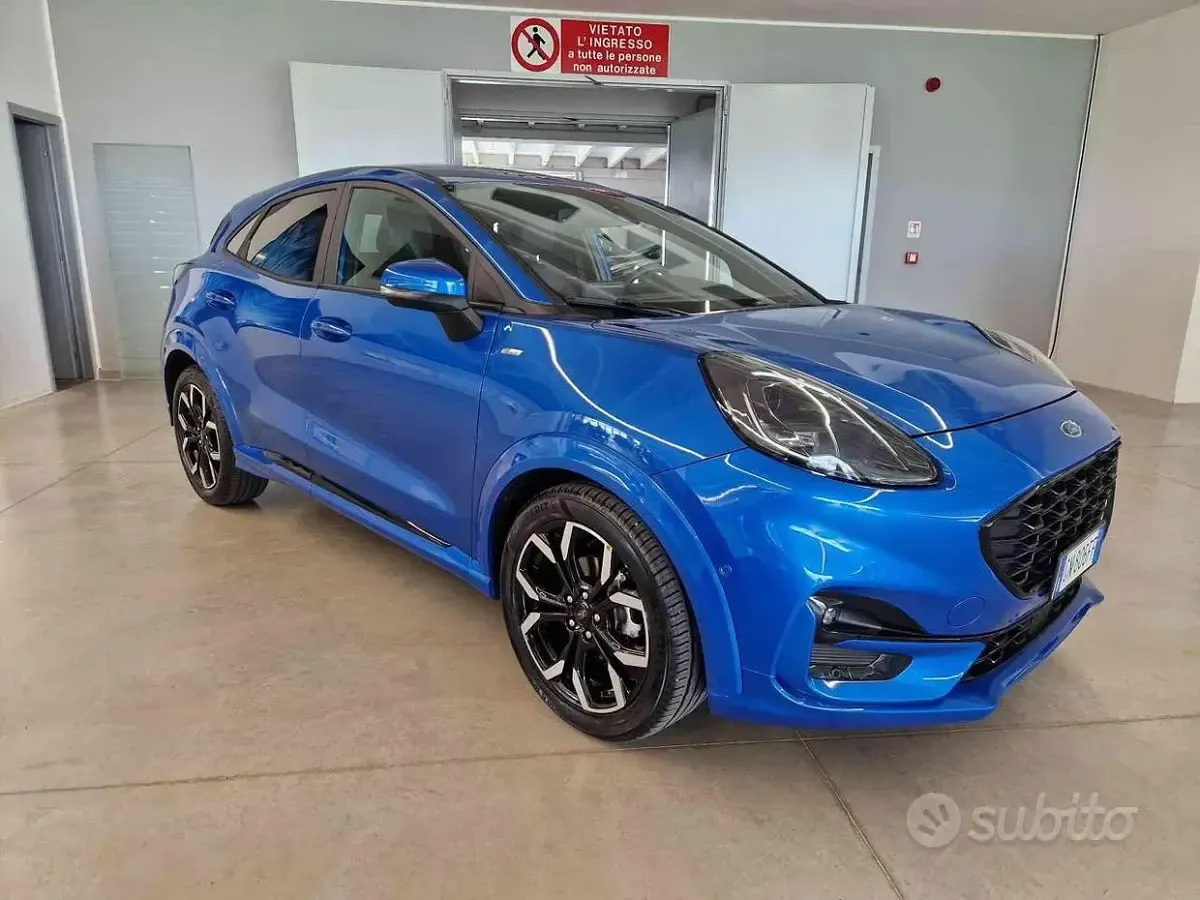 Usata Ford Puma ST-Line 125 CV (91 kW) 2023 Azzurro SUV