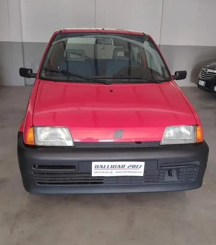 Usata Fiat 500 39 CV (28 kW) 1995 Rosso Berlina