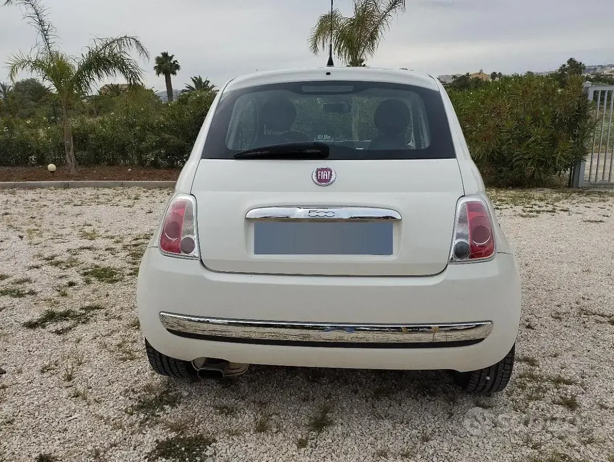 Usata Fiat 500 69 CV (50 kW) 2007 Bianco Berlina
