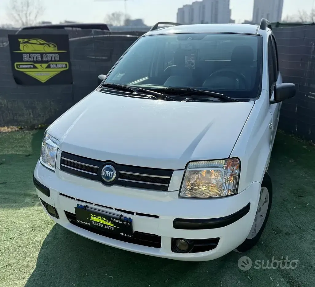 Usata Fiat Panda 60 CV (44 kW) 2008 Bianco Utilitaria
