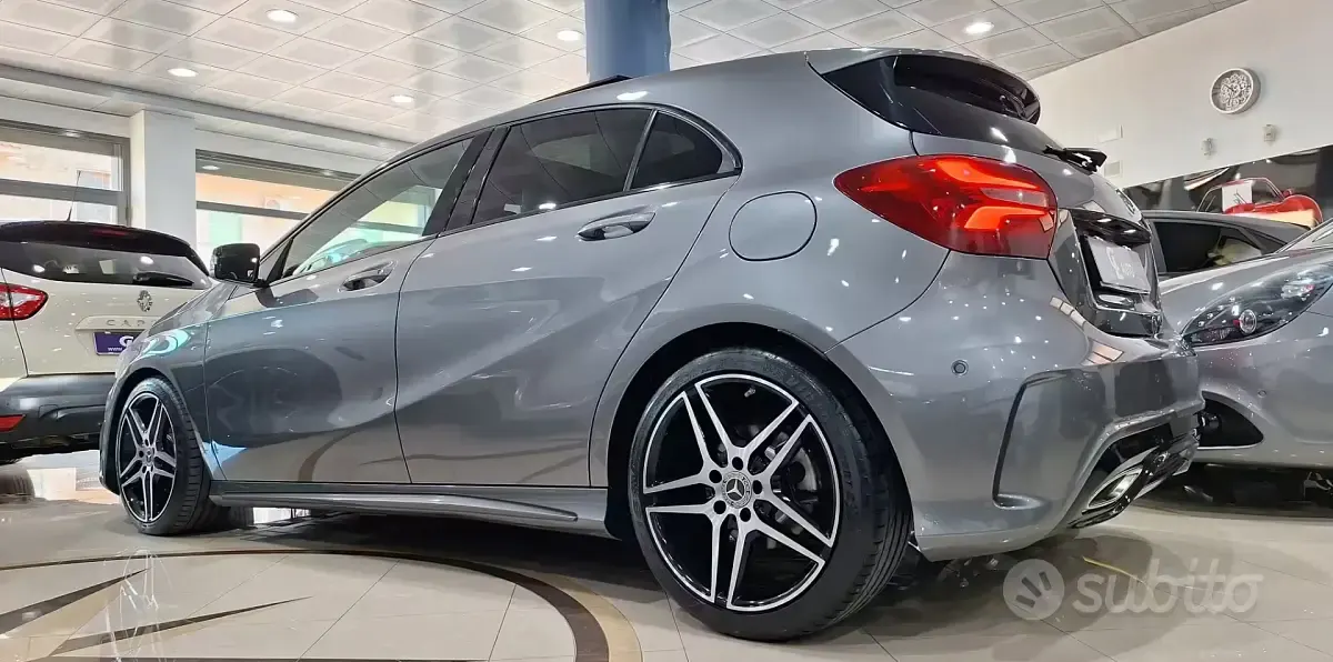 Usata Mercedes A200 Premium Plus 136 CV (100 kW) 2017 Grigio Utilitaria