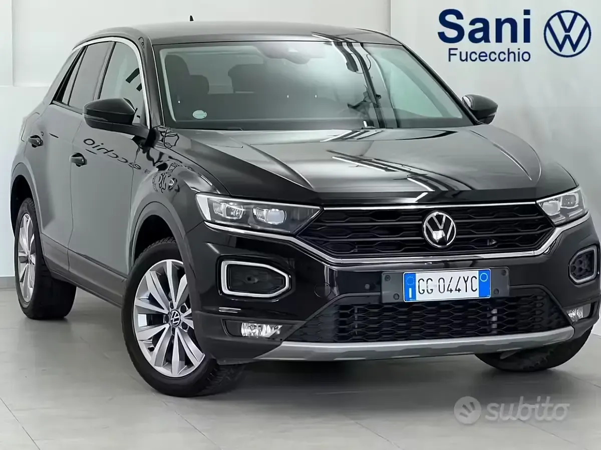 Usata VW T-Roc Business 110 CV (80 kW) 2021 Nero SUV