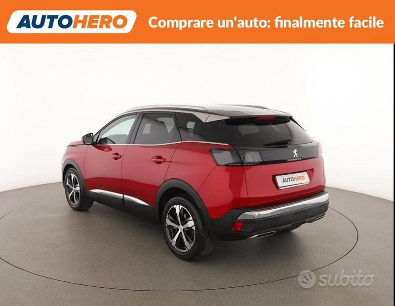 Usata Peugeot 3008 GT 131 CV (96 kW) 2021 Rosso SUV