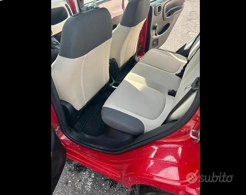 Usata Fiat Panda 2014 Rosso Utilitaria