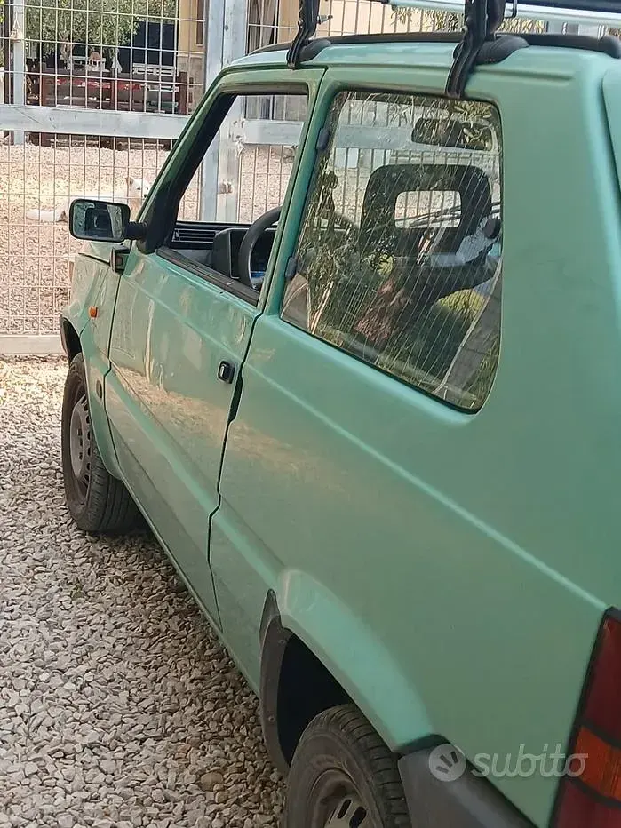 Usata Fiat Panda 39 CV (28 kW) 2000 Verde Utilitaria