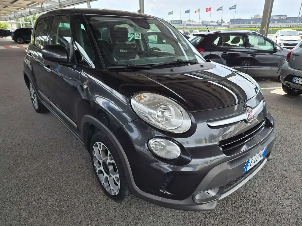 Usata Fiat 500L Trekking 95 CV (69 kW) 2016 Nero Monovolume