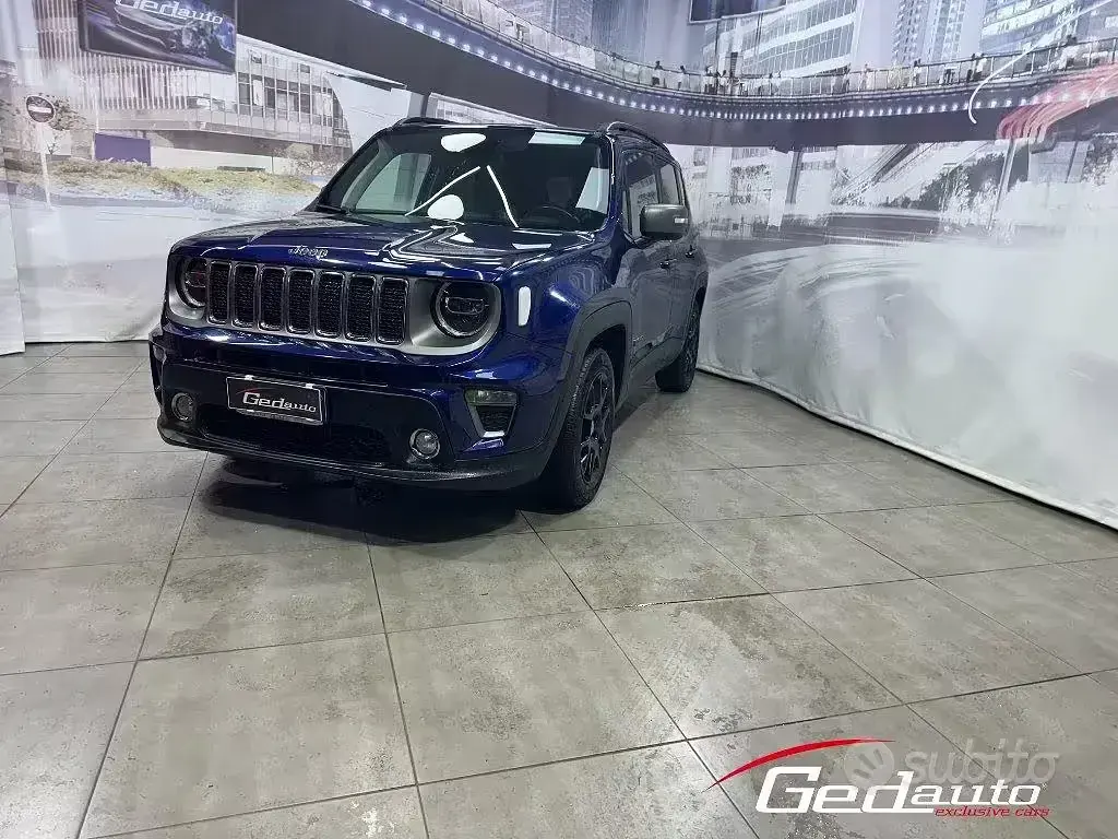 Usata Jeep Renegade Limited 120 CV (88 kW) 2020 Blu SUV