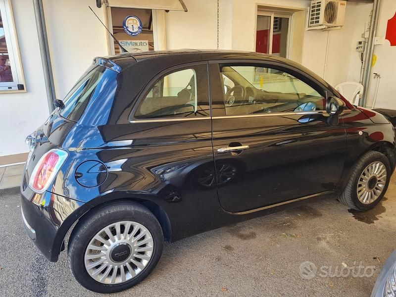 Usata Fiat 500 Lounge 2011 Nero Berlina