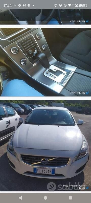 Usata Volvo V60 163 CV (119 kW) 2011 Bianco Station wagon