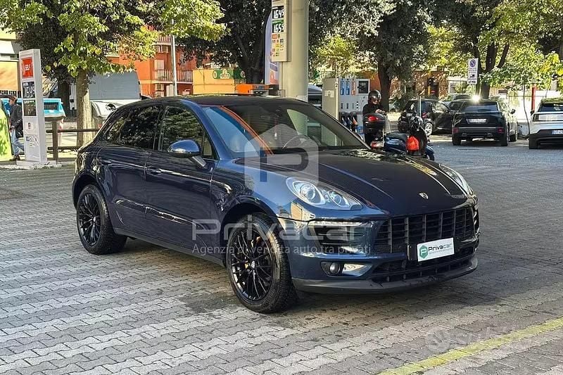Usata Porsche Macan 250 CV (183 kW) 2015 Blu SUV