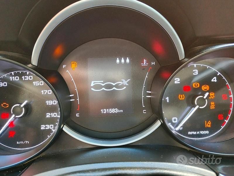 Usata Fiat 500X 120 CV (88 kW) 2018 Nero SUV