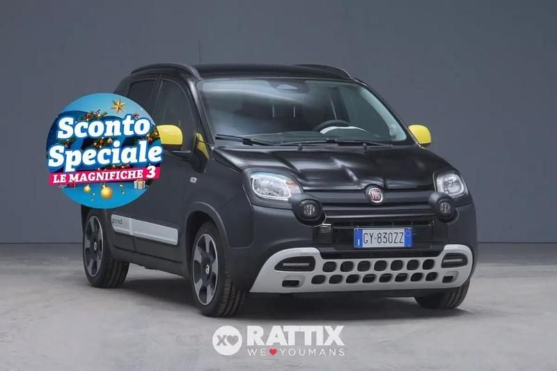 Nero cinema pastello Usata 2025 Fiat Panda Cross Cross Due volumi | 11.500 € (Super prezzo) - Immagine 1/4