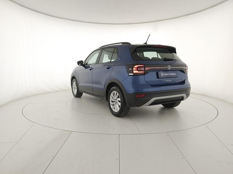 Usata VW T-Cross Style 110 CV (80 kW) 2021 Reef blue metallizzato SUV